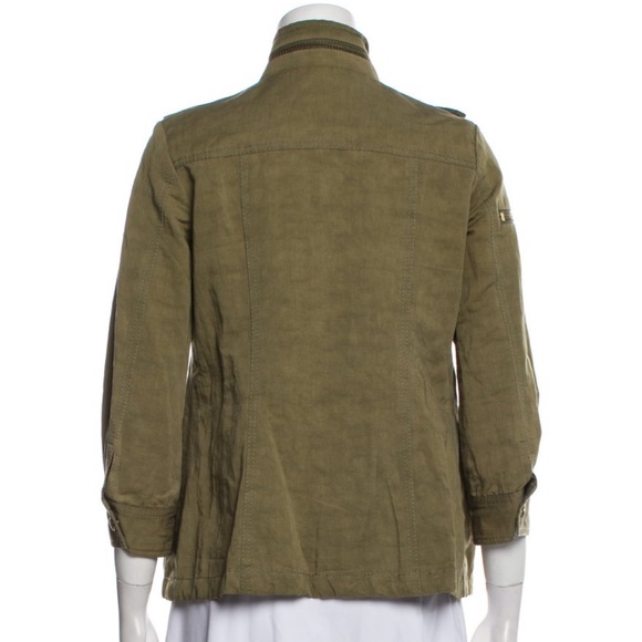 SMYTHE Olive Green Cargo Jacket XS - Picture 3 of 3